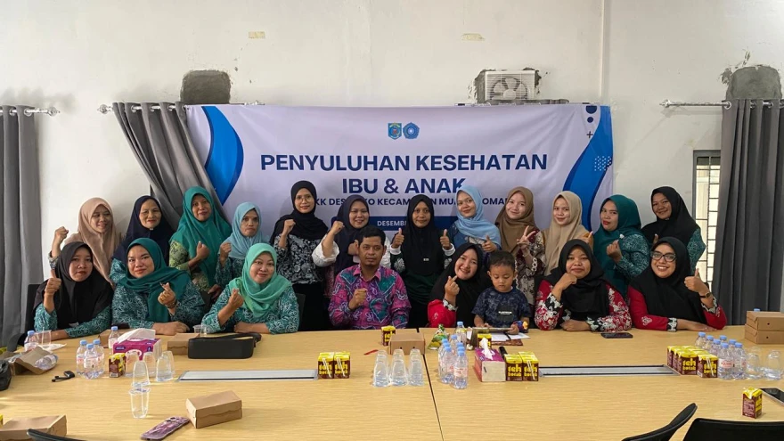 Penyuluhan Kesehatan Ibu dan Anak Oleh TP PKK Desa Uko Kecamatan Muara Komam